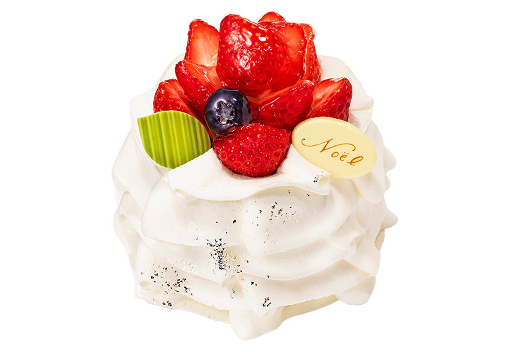 苺のケーキ おまとめ2点 ローズリース、 クリスマスローズリース 苺の