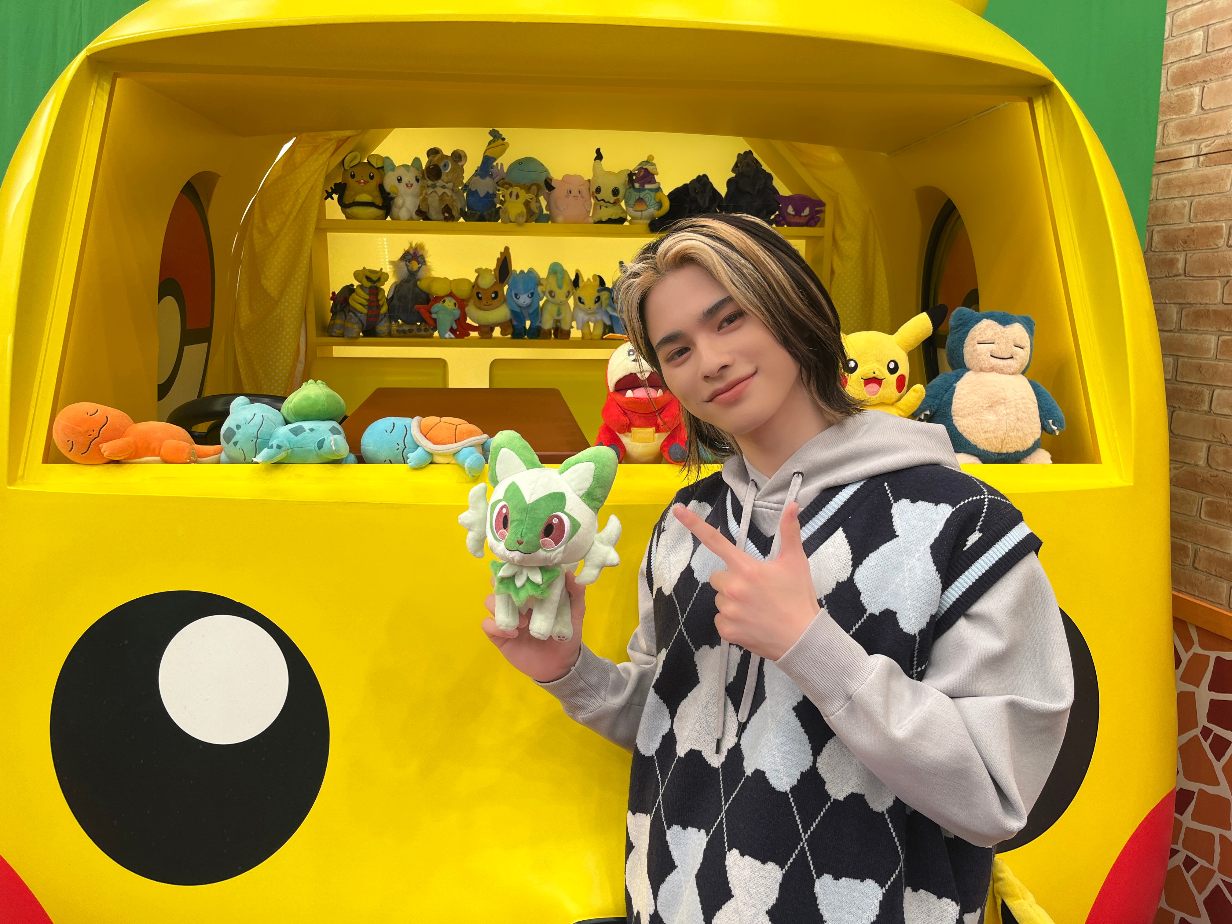 INIの松田迅が3週連続ポケどこに登場！ レインボーと一緒にポケモン