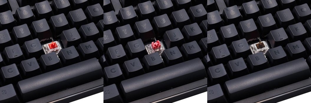 軽やかで心地よい打ち心地を実現した有線タイプのメカニカルキーボード