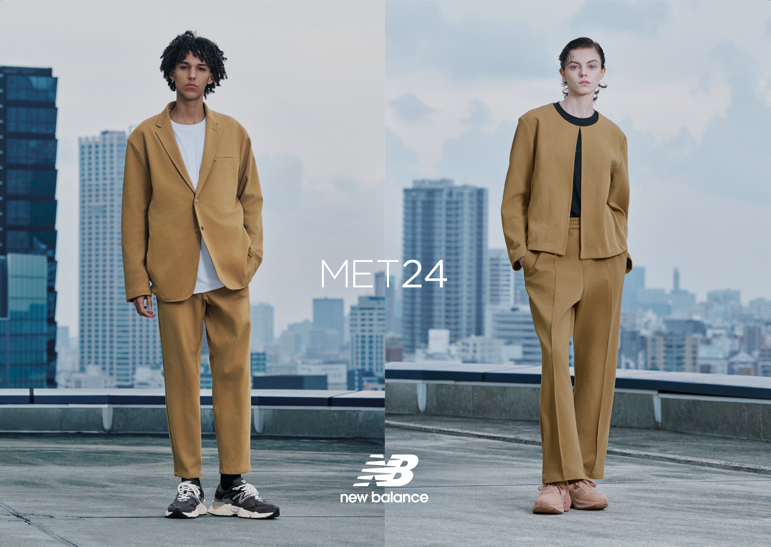 ニューバランス「MET24」 高機能ジャージ素材で仕立てたセットアップや