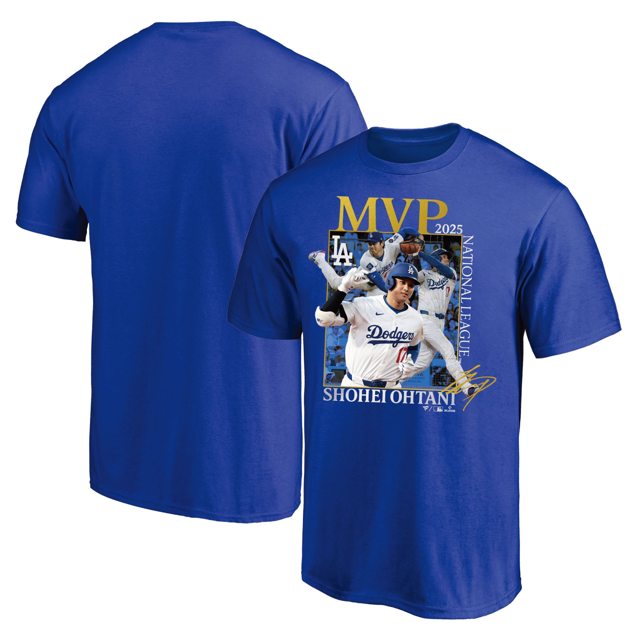 大谷翔平選手『ナショナル・リーグMVP受賞記念グッズ』が登場 | ファナ
