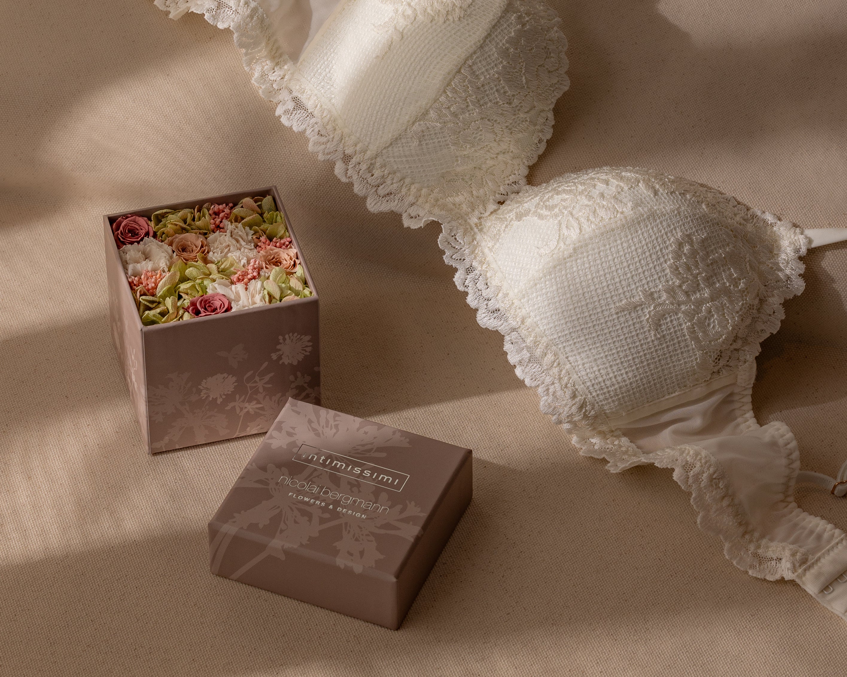 Intimissimi（インティミッシミ）、ニコライ バーグマン フラワーズ