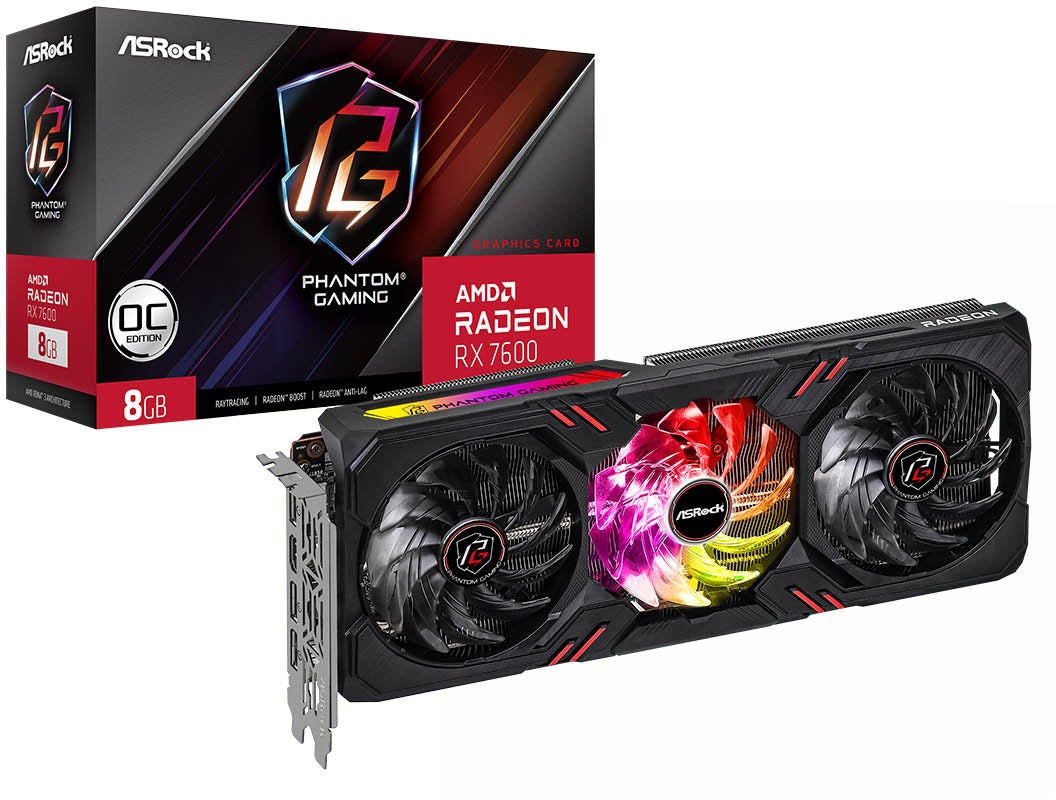 Radeon RX 7600 搭載 グラフィックボード 3製品発売 ゲーマー向け