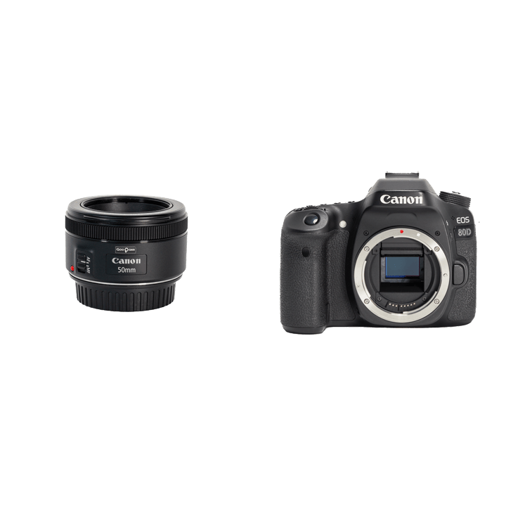 レンタル - Canon 人物優先AF対応ポートレート撮影セット EOS 80D + 単