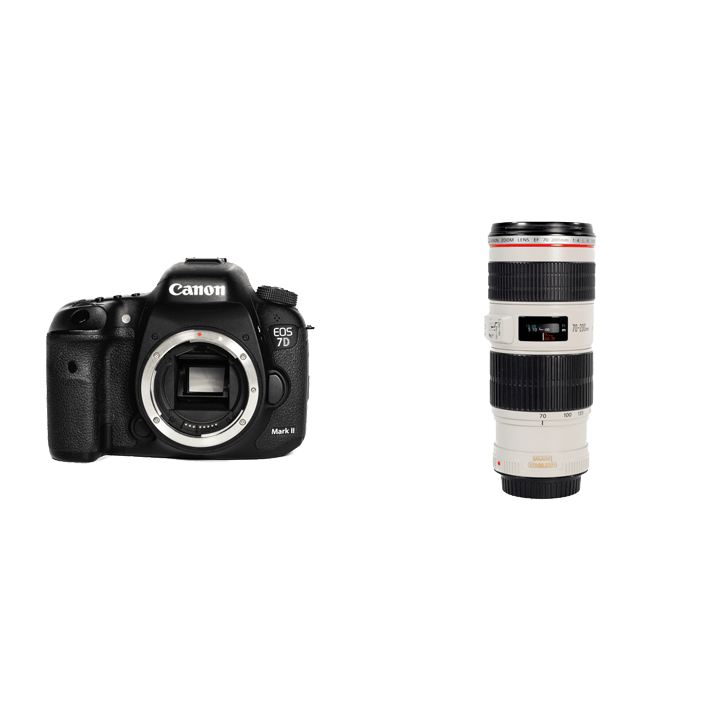 レンタル - Canon 高速連写一眼レフ＆スポーツ向け望遠ズームセット