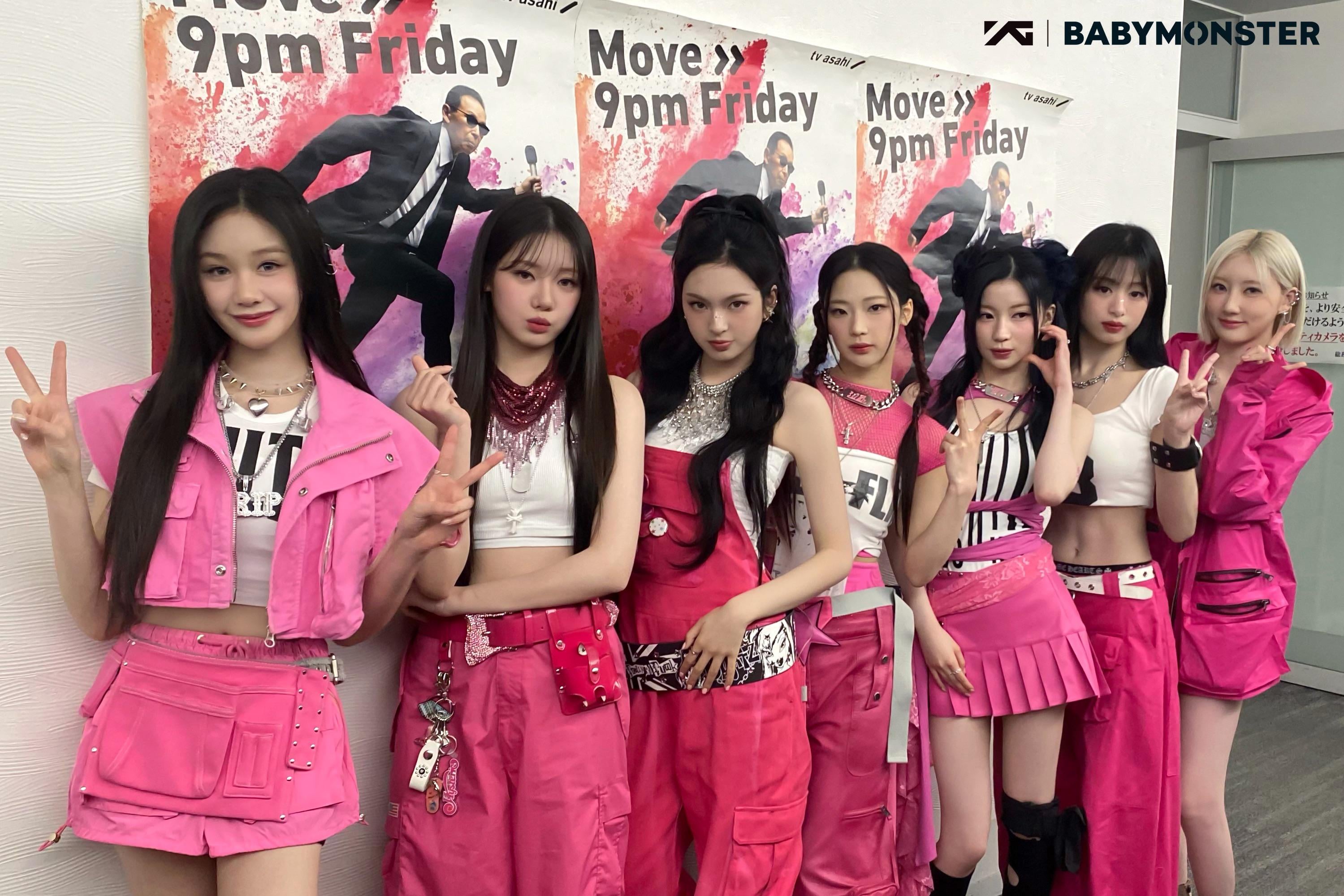 241129 BABYMONSTER on TV Asahi's Music Station : r/BABYMONSTER