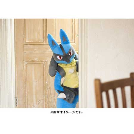 ルカリオ」の等身大ぬいぐるみ、ポケモンセンターオンラインから発売