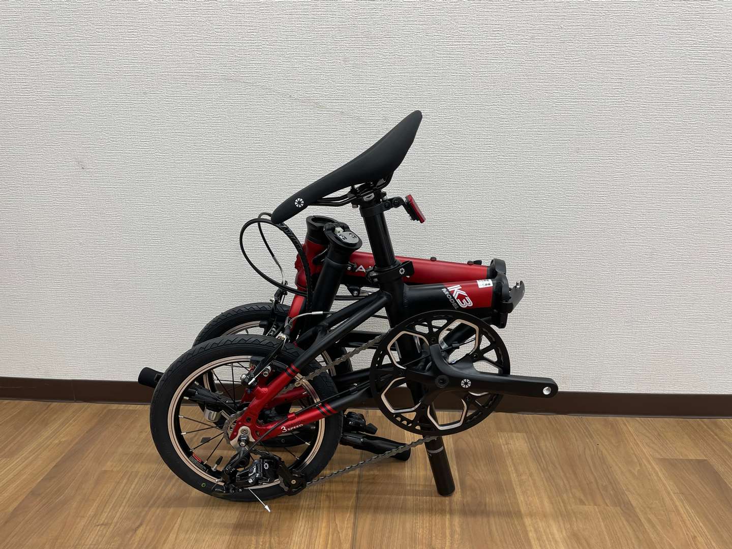 8インチタイヤ Bicycle A型bike風 折り畳み自転車 A型 折りたたみ