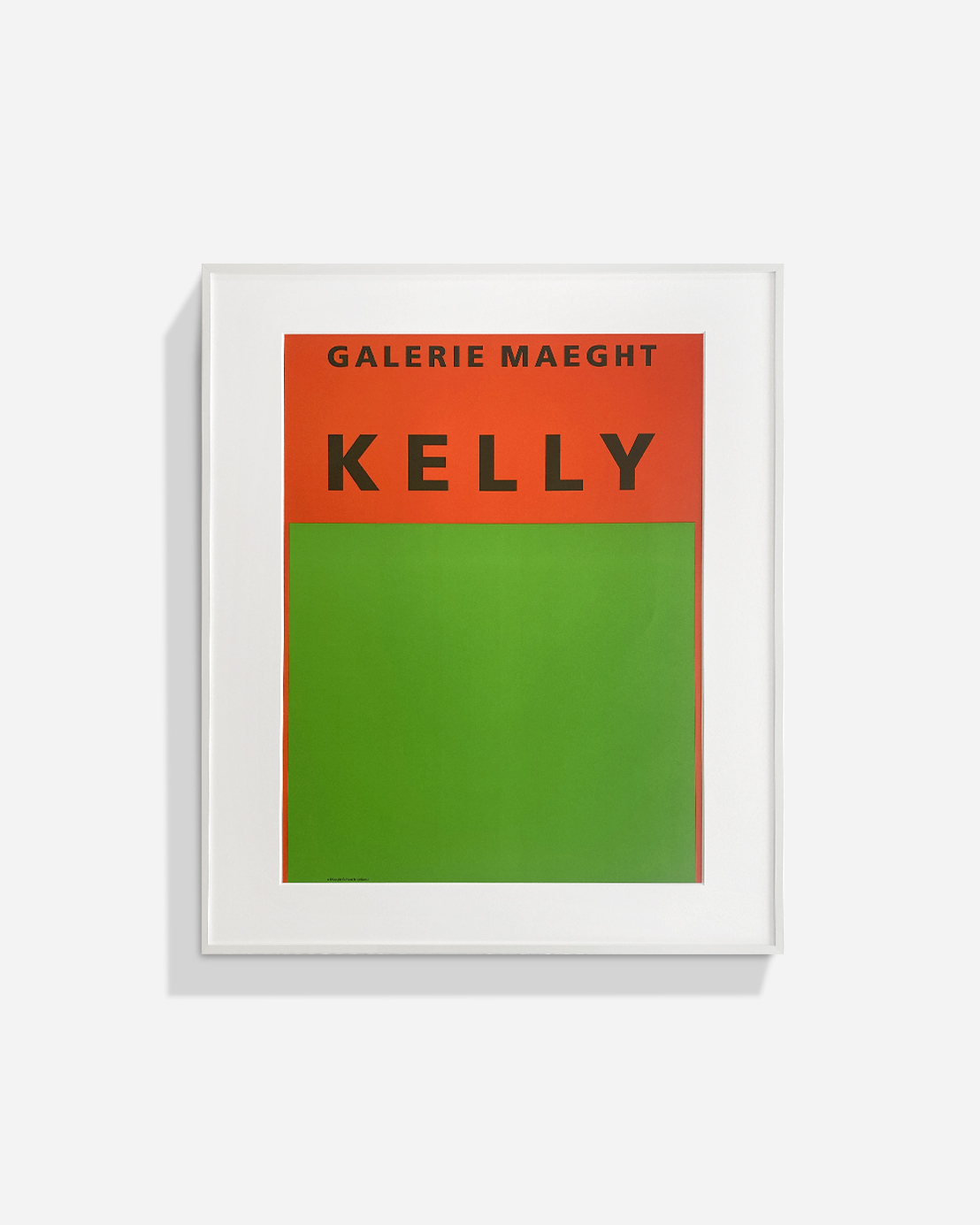 Ellsworth Kelly | Orange et Vert 1964 - Printed Matter