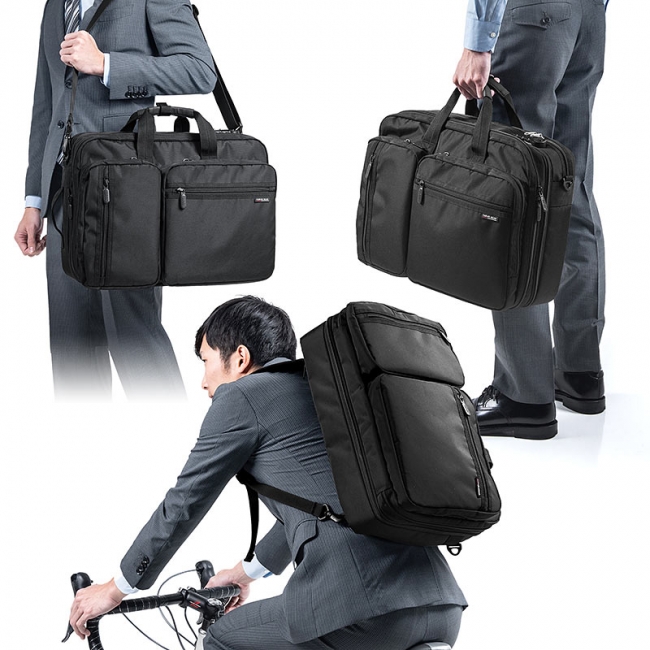 リピーター様続出のベストセラー3WAYビジネスバッグに大容量版を1月27