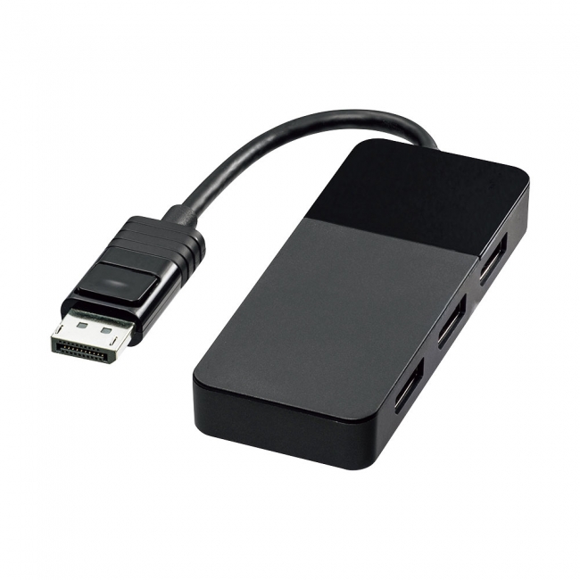 1つのUSB Type-Cポート、DisplayPortから複数のディスプレイに映像を