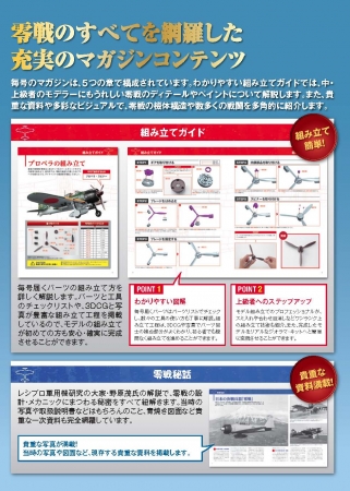 週刊 ダイキャストギミックモデル 零戦五二型』先行予約販売開始