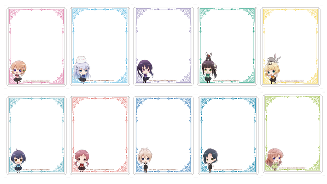 ご注文はうさぎですか？BLOOM」Reバース for youよりカード&ローダー