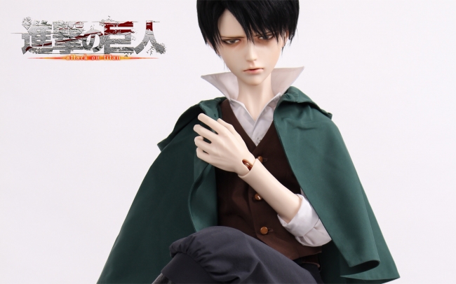 株式会社ボーダレスより「進撃の巨人」リヴァイ兵長 キャストドール