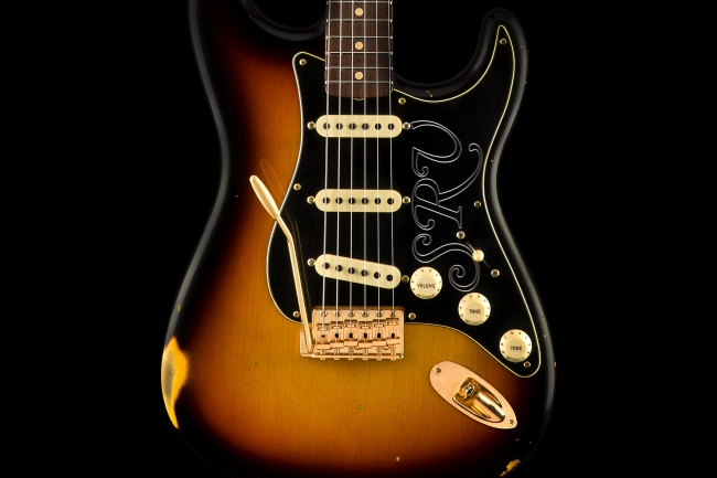 伝説的なブルースギタリスト、スティーヴィー・レイ・ヴォーンの象徴的