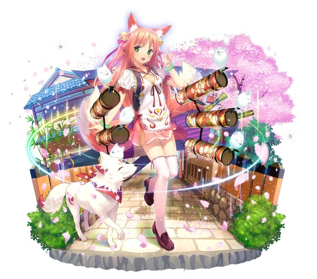 DMMGAMES「ふるーつふるきゅーと！〜創生の大樹と果実の乙女〜」にて