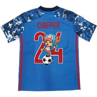 大人気TVアニメ『ONE PIECE』限定プリントのサッカー日本代表