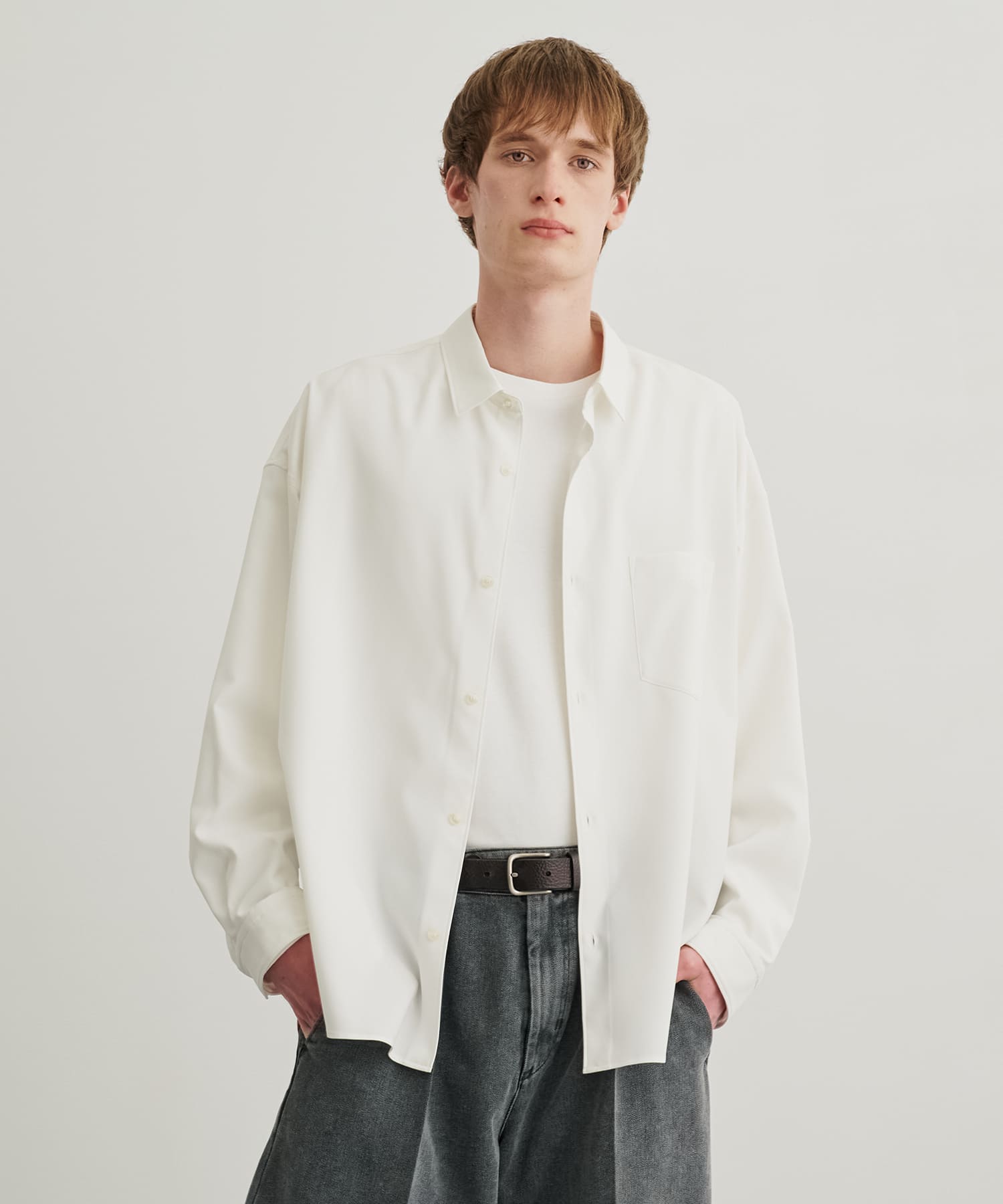 コンフォートリラックスシャツ(1 WHITE): : メンズ｜PUBLIC TOKYO