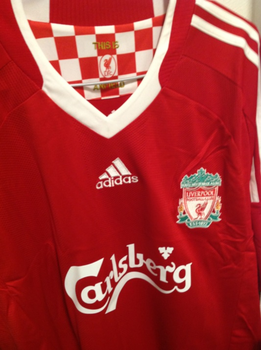 adidas リバプール 08/10 ユニフォーム ホーム 半袖 #9.トーレス