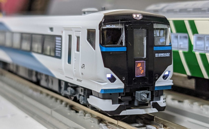 🔵kato 10-443 185系 0番台 A2編成 [踊り子] 入線整備 その① - 竹ノ塚