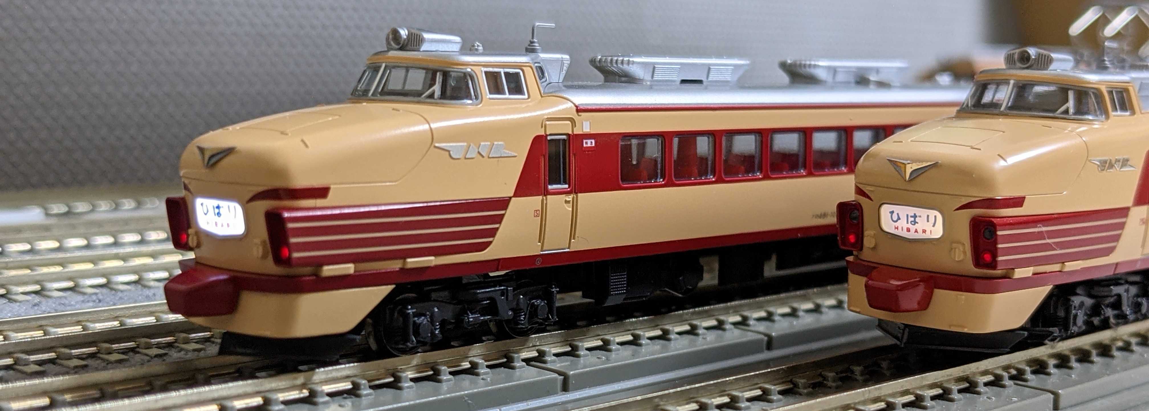 🔴入線 kato 10-1120 485系初期形 [ひばり] 7両基本セット - 竹ノ塚