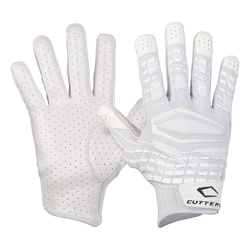 カッターズ グローブ CG10620 GAMER5.0 ホワイト│アメフト用品専門店