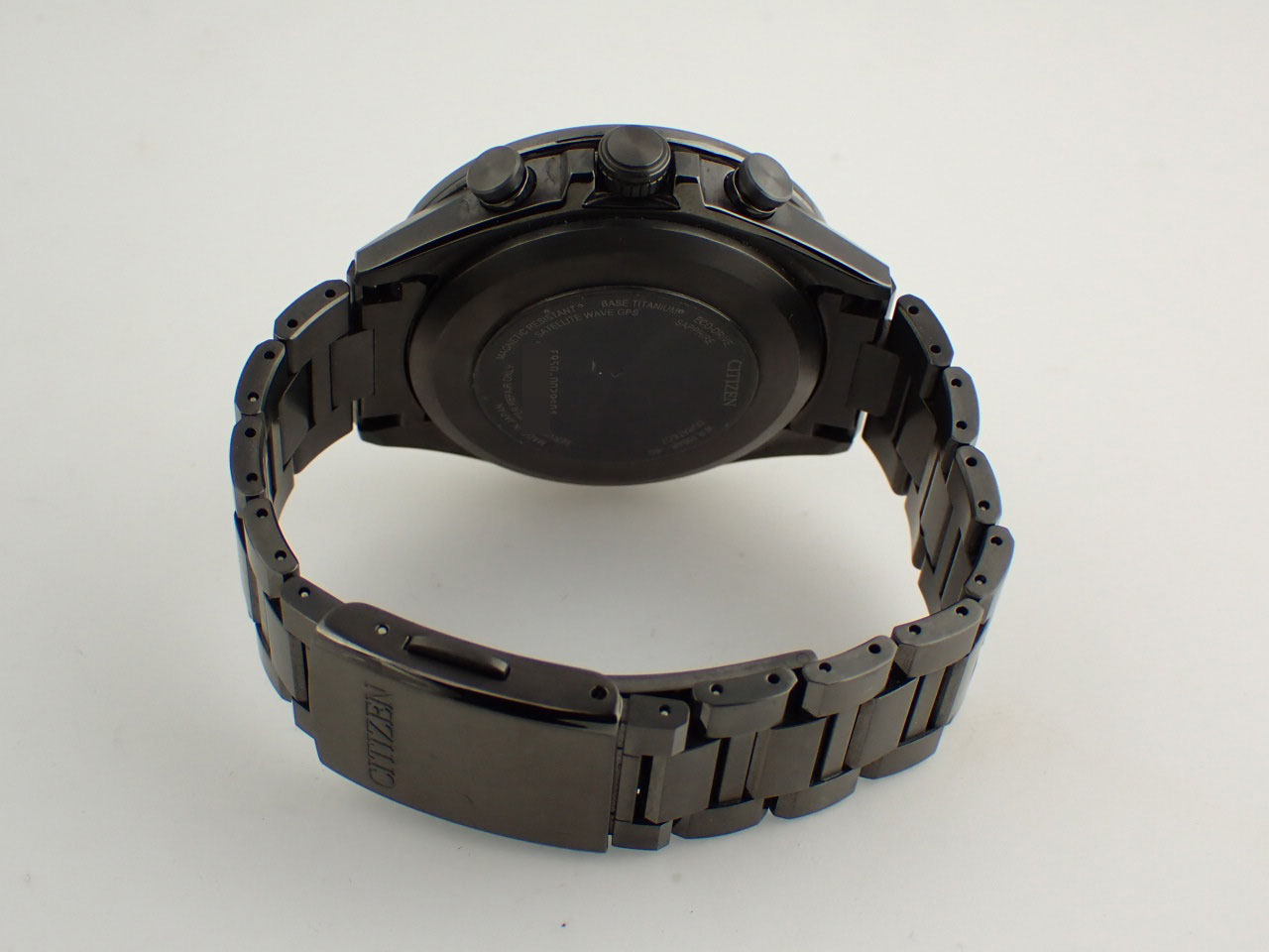 シチズン アテッサ アクトライン ブラックチタン CC4055-65E(F950