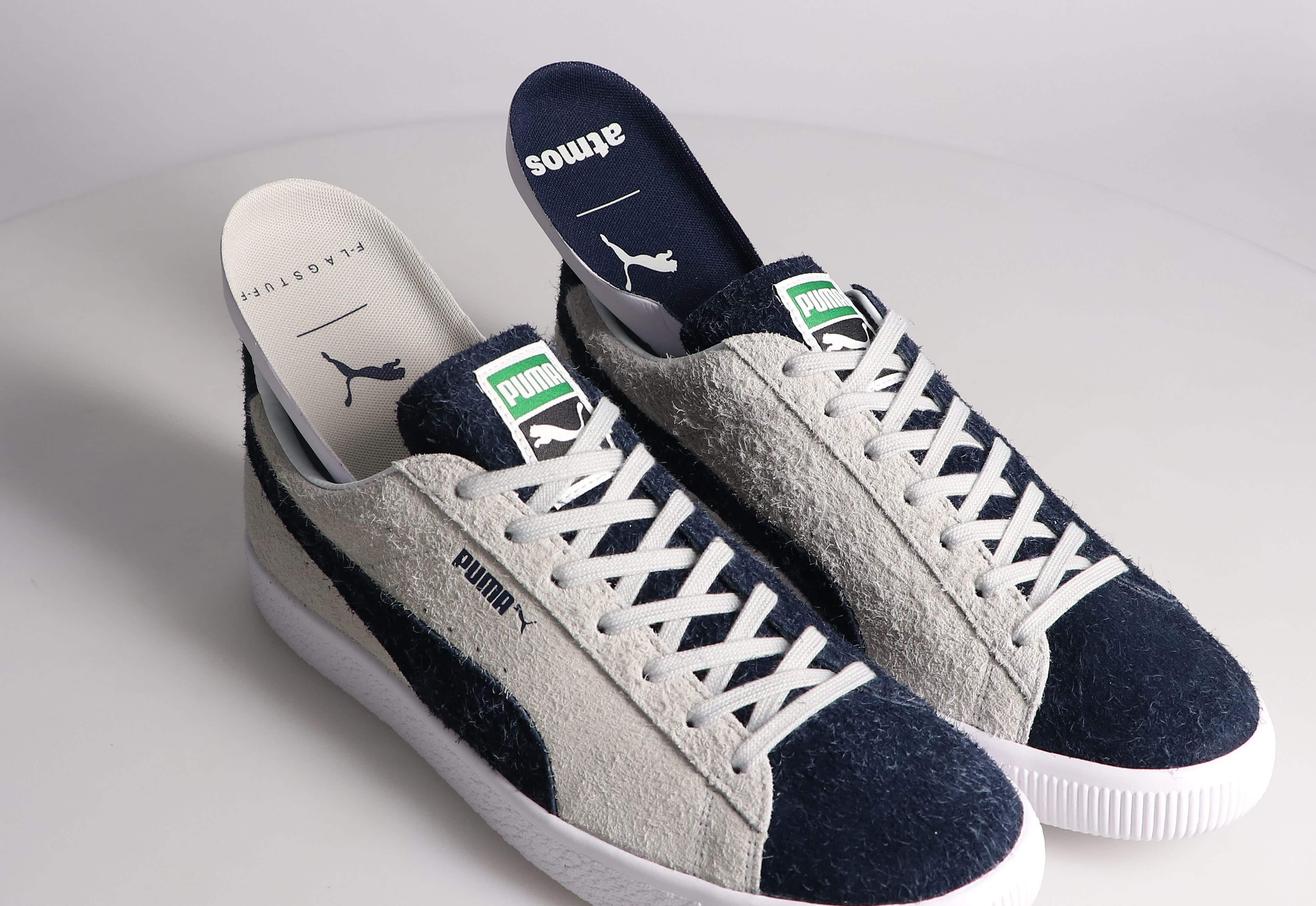 atmos × PUMA × F-LAGSTUF-Fのトリプルコラボレーション「PUMA SUEDE