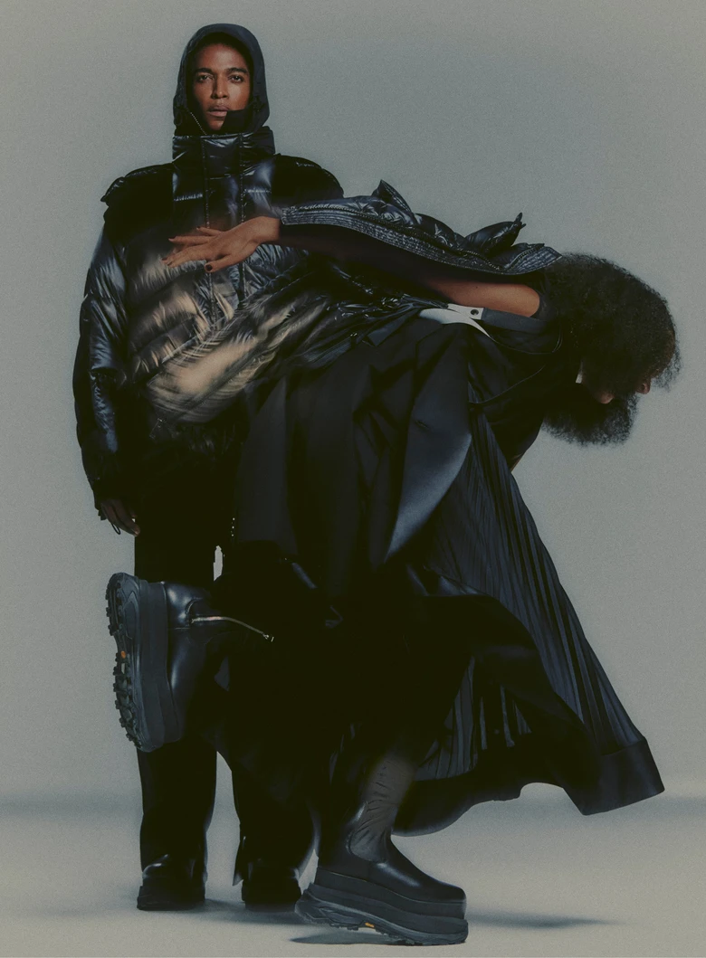 MONCLER×sacaiのコラボレーションが11/27（月）に発売開始 │ QUI