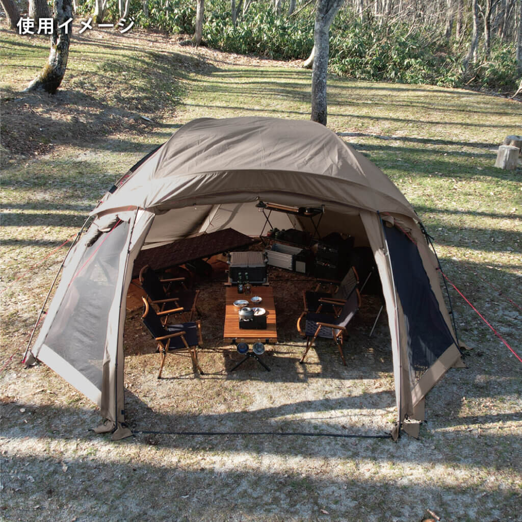 ドームシェルター FELS ｜商品｜QUICKCAMP(クイックキャンプ)公式サイト