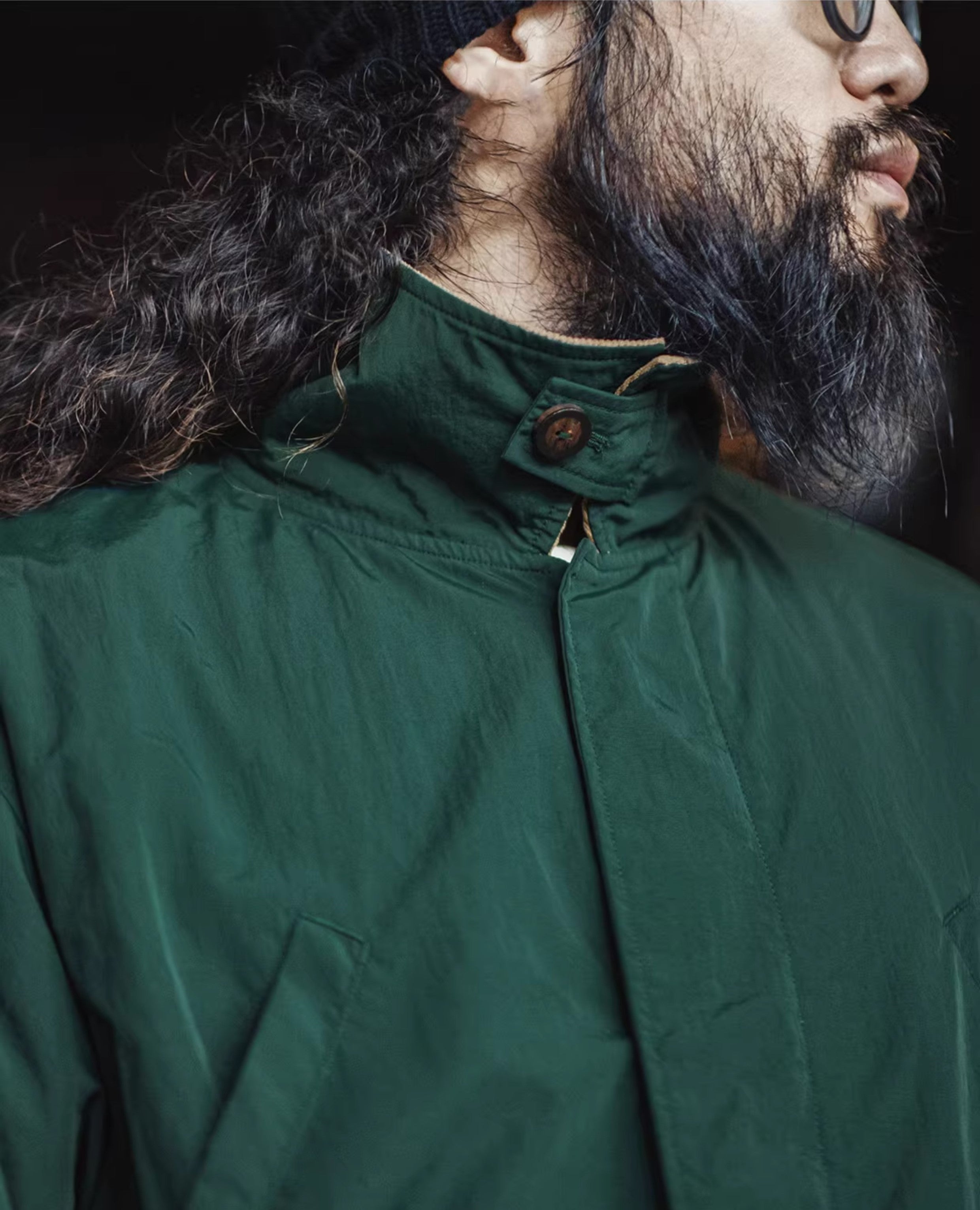 △ヴィンテージ復刻 しっかりハリのあるナイロン ハンティング