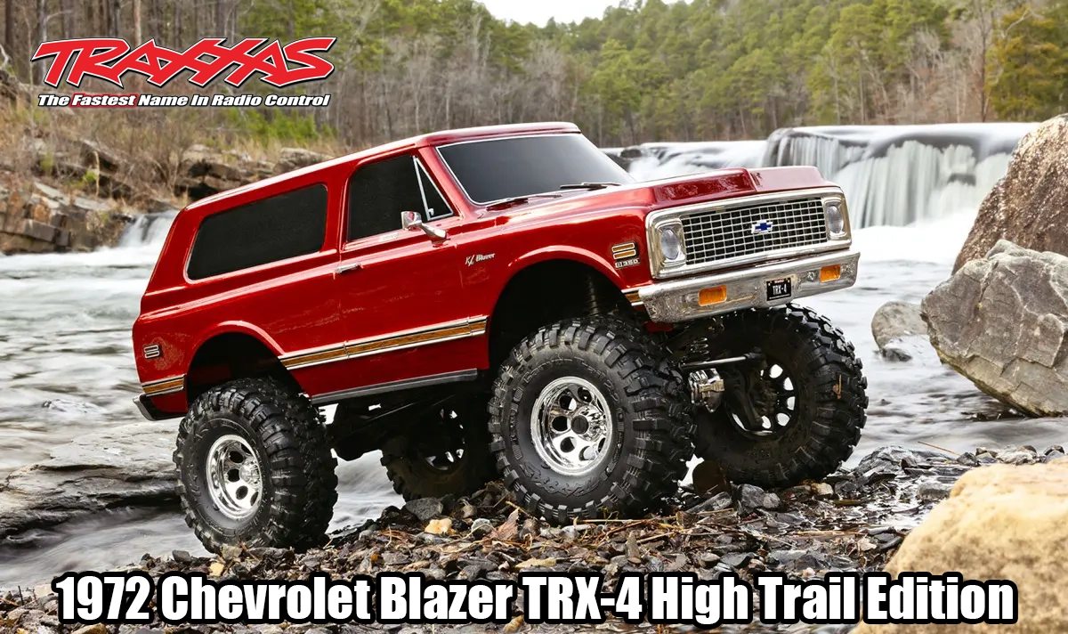 新製品】トラクサス 1/10 スケール TRX4 1972 シボレー K5 ブレイザー
