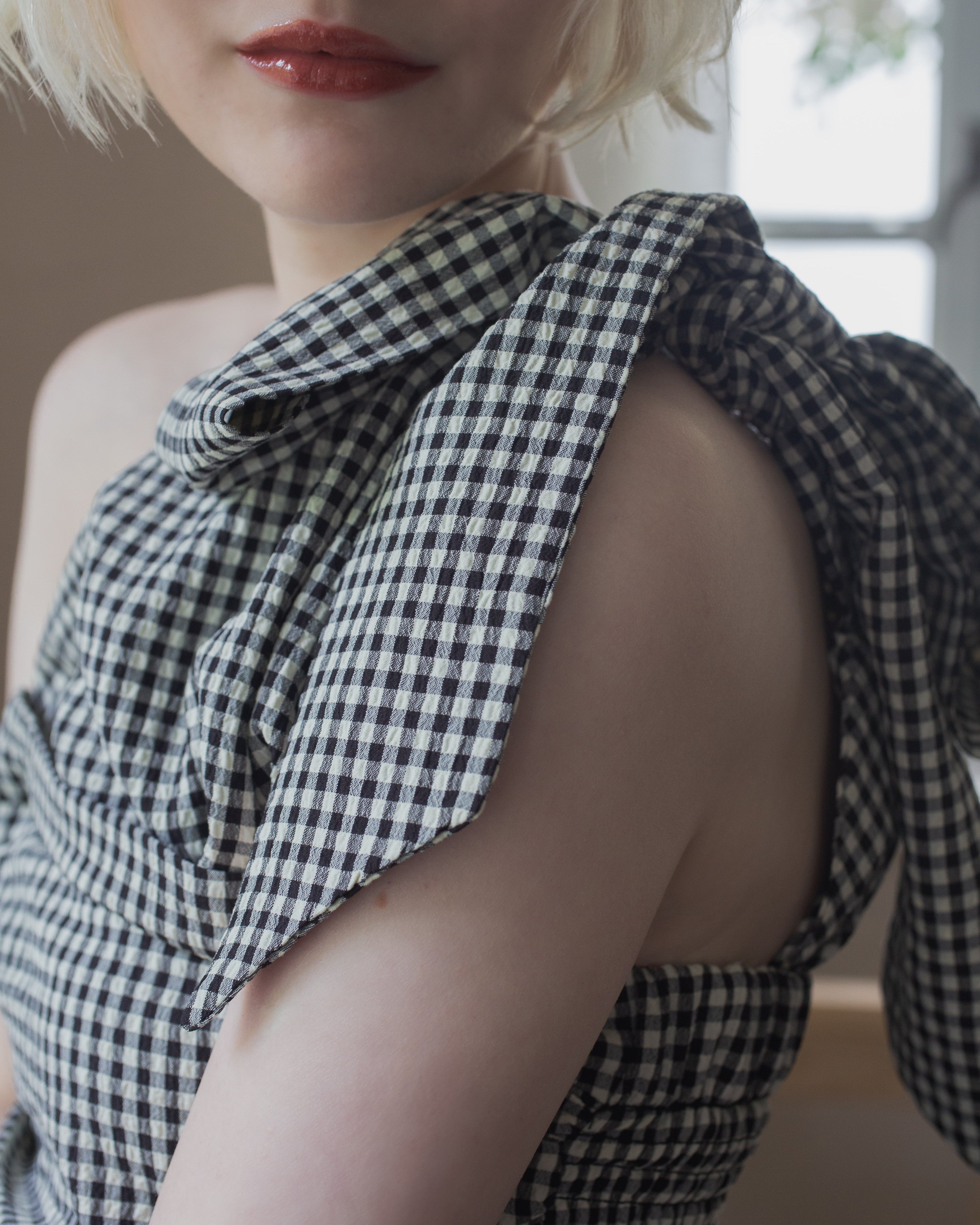 残りわずか】2way ribbon peplum top – RANCLIC