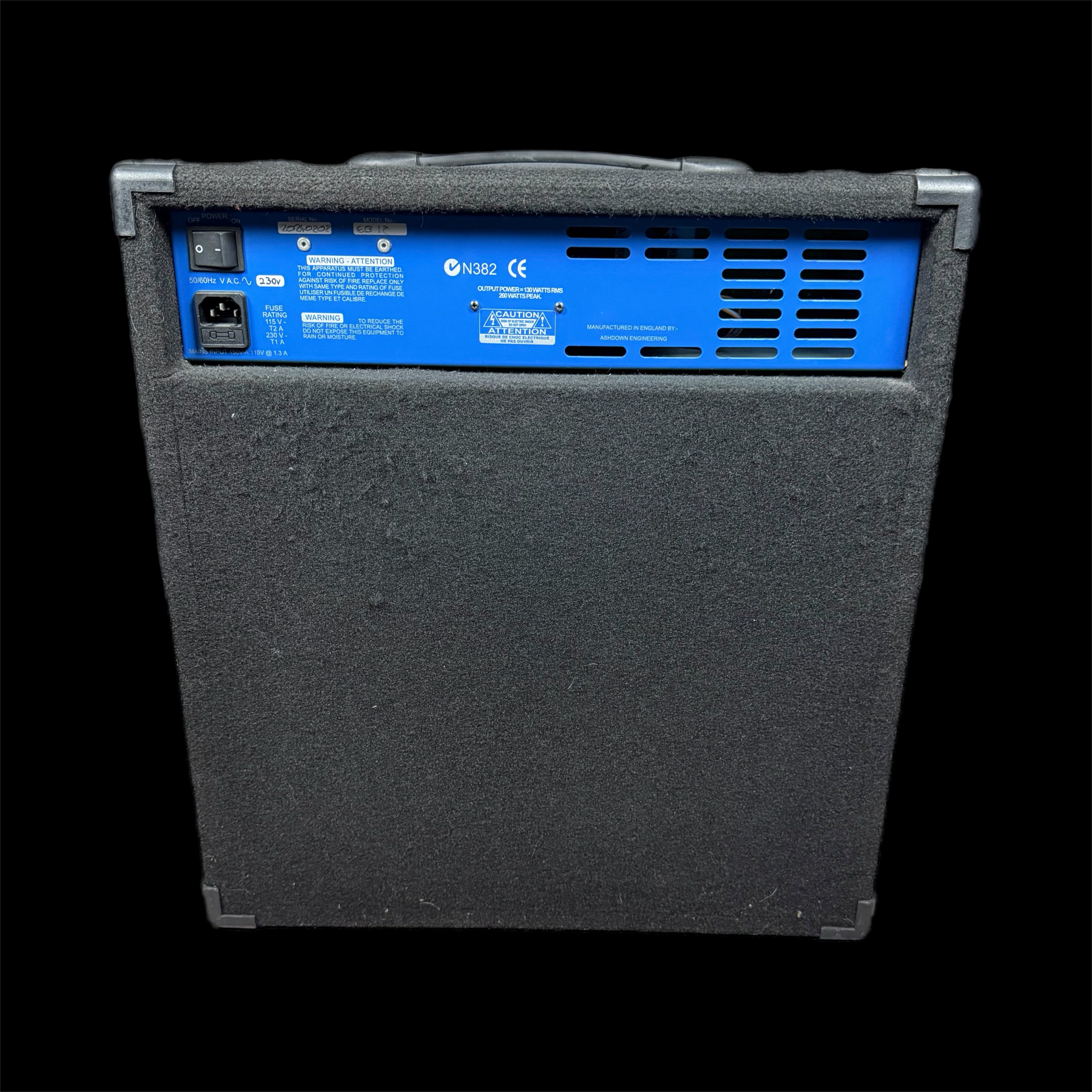 Ashdown Electric Blue 130 Bass Combo Amp | R and T Music
