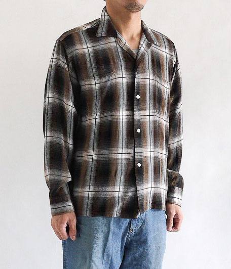 60's TOWNCRAFT ビンテージオンブレチェックシャツ - Fresh Service