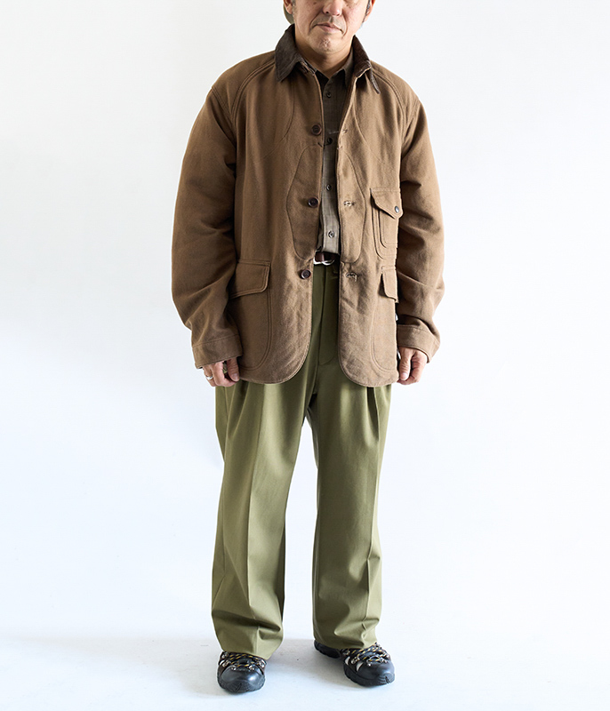 THE CORONA UTILITY GAME JACKET [BROWN] - Fresh Service NECESSARY