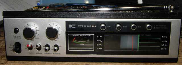 アンティークラジオの修理 ワールドボーイ 2000GX RF－868D