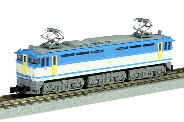 唯一無二のカラーが魅力の「PF」をZゲージで！ロクハン EF65 1059