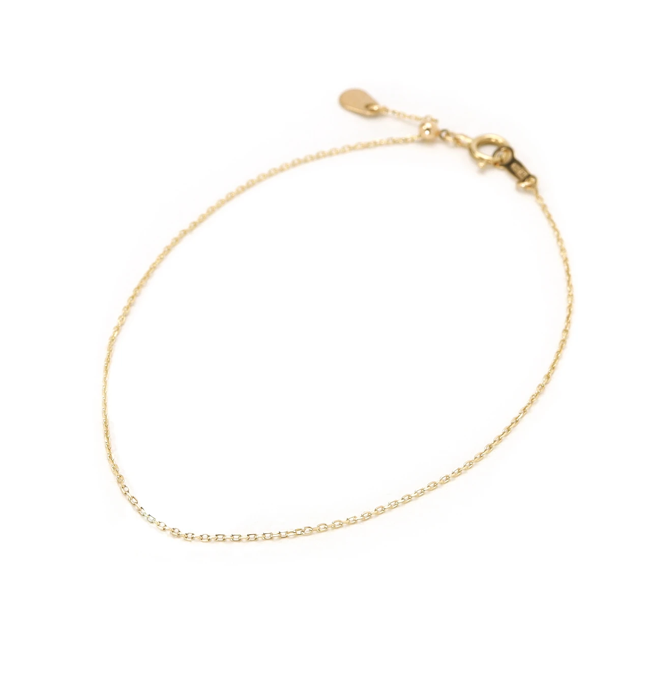 K18 あずきチェーンブレスレット ジュエリーブランド「RASPIA Jewelry」