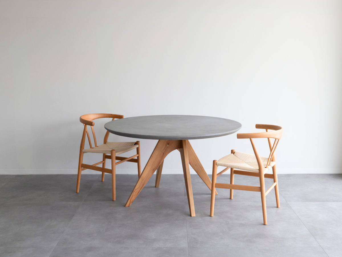 R1 モールテックス 丸テーブル 直径 120cm おしゃれ（ラウンドテーブル）