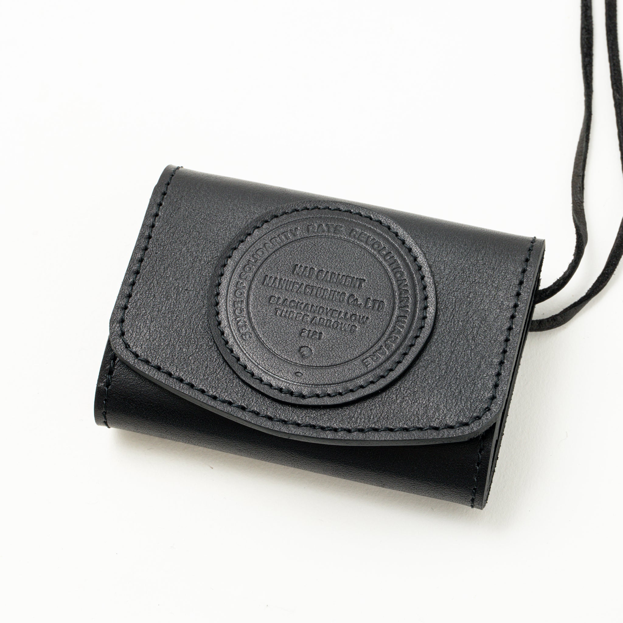 LEATHER MINI WALLET – JOLLY ROGER