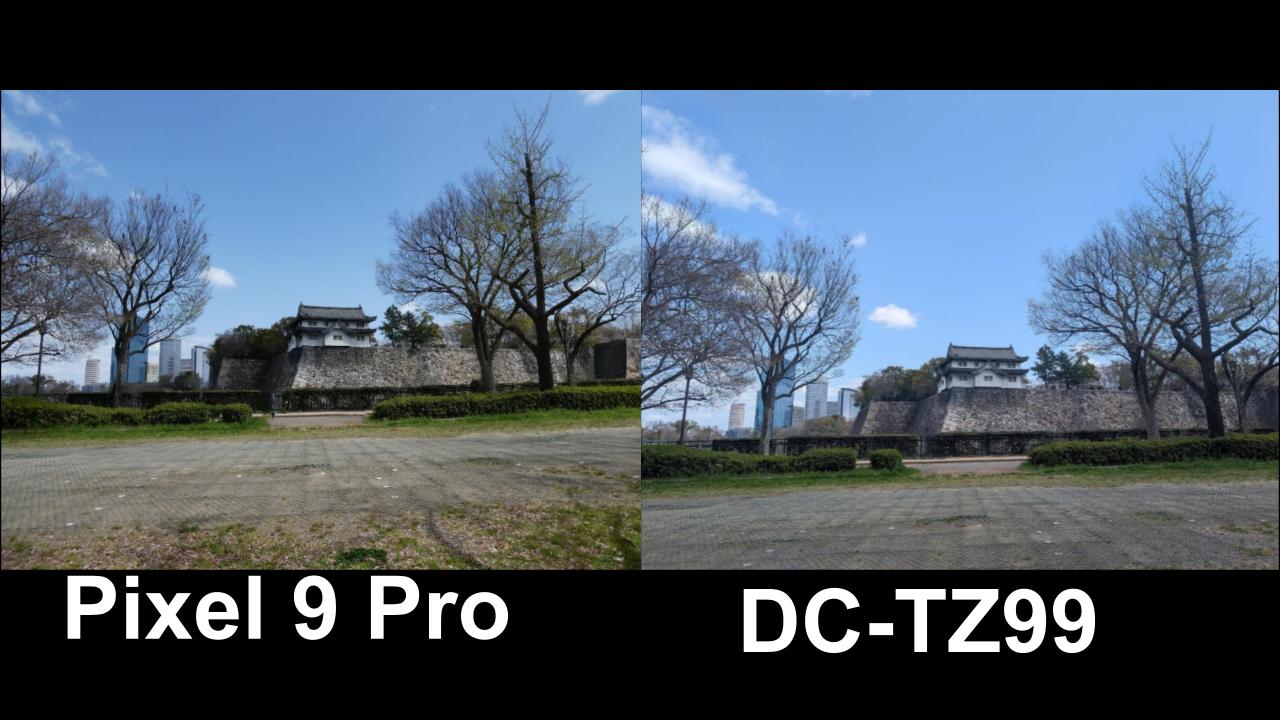 超望遠コンデジ「DC-TZ99」と望遠スマホ「Pixel 9 Pro」のカメラ性能