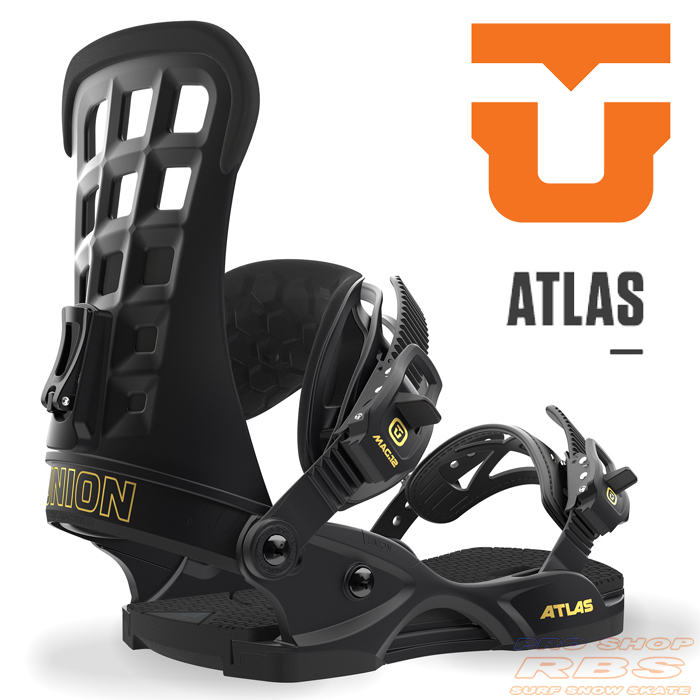 17-18 モデル UNION BINDING ATLAS アトラス MATTE BLACK マット