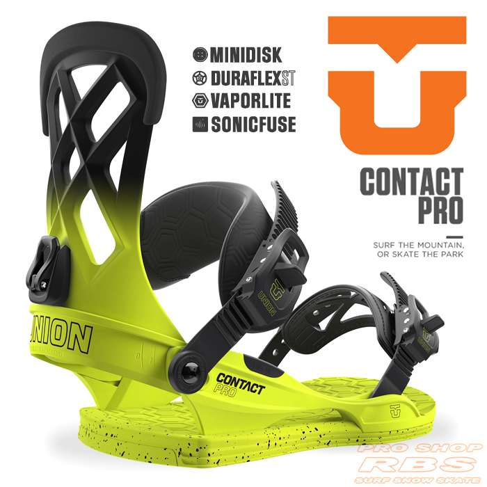 17-18 モデル UNION BINDING CONTACT PRO コンタクトプロ VOLT YELLOW