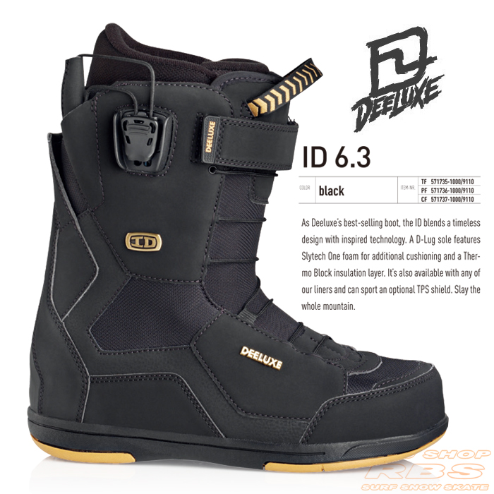 17-18 NEW モデル DEELUXE ディーラックス ID 6.2 アイディー BLACK