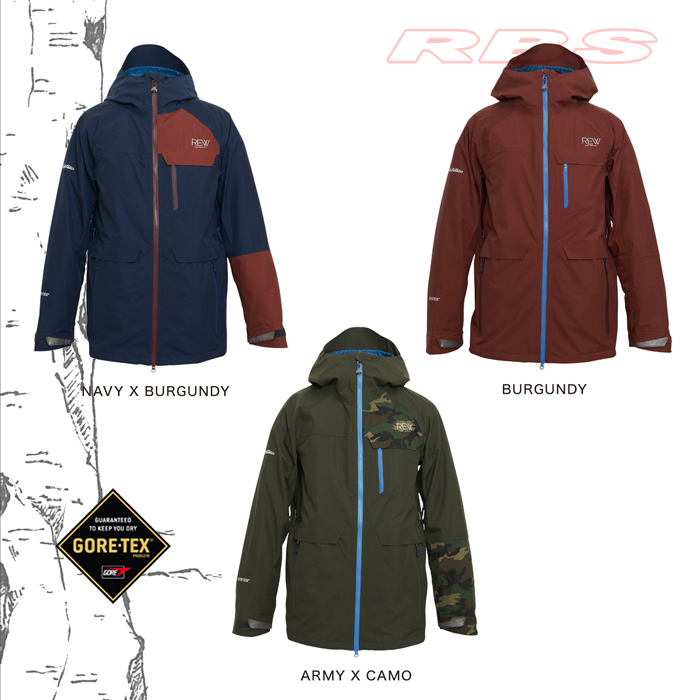 17-18 REW THE KAMIKAZE ジャケット GORE-TEX ゴアテックス