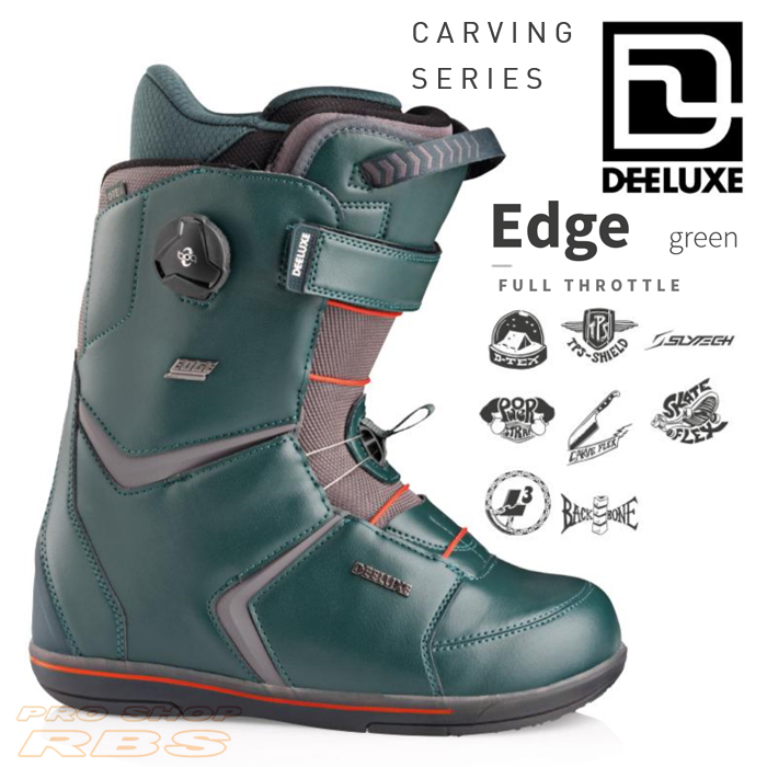 18-19 DEELUXE EDGE GREEN【デーラックス 】【18-19 スノーボード
