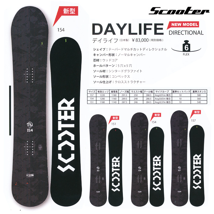 16-17 NEWモデル SCOOTER DAYLIFE デイライフ 151/154/157