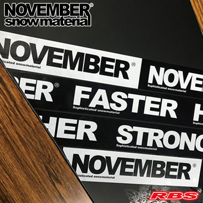 NOVEMBER ステッカー YOJO TAPE 【ノーベンバー ノベンバー 養生テープ