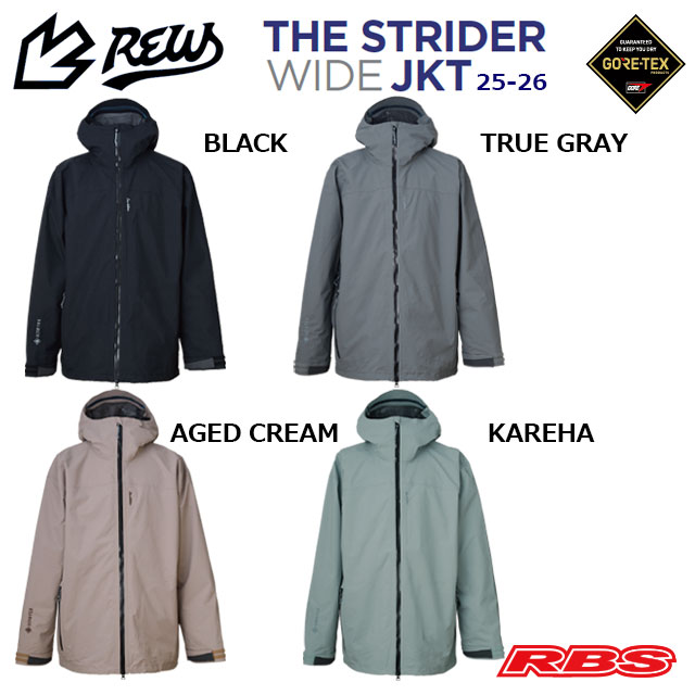 REW 25-26 THE STRIDER WIDE JKT 日本正規品 予約商品RBS
